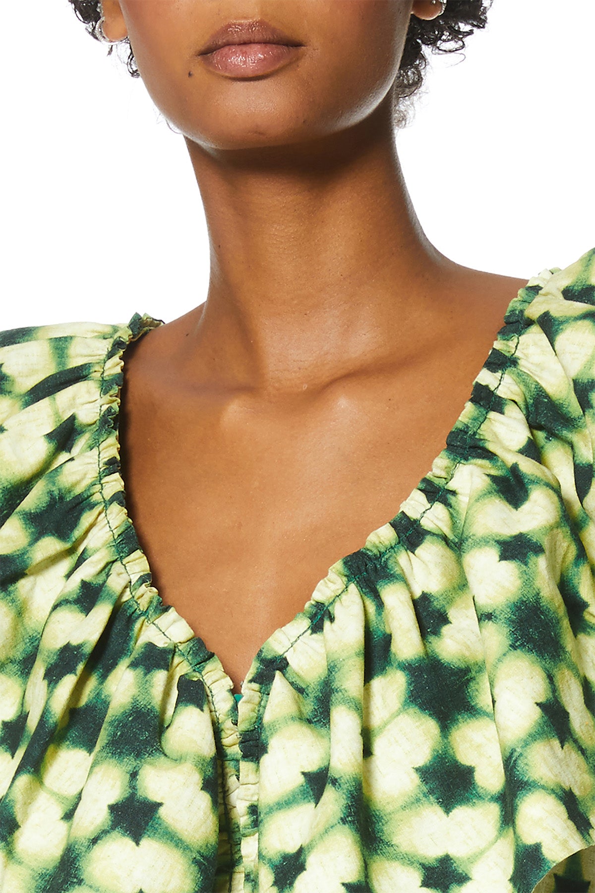 Freta Ruffle Top
