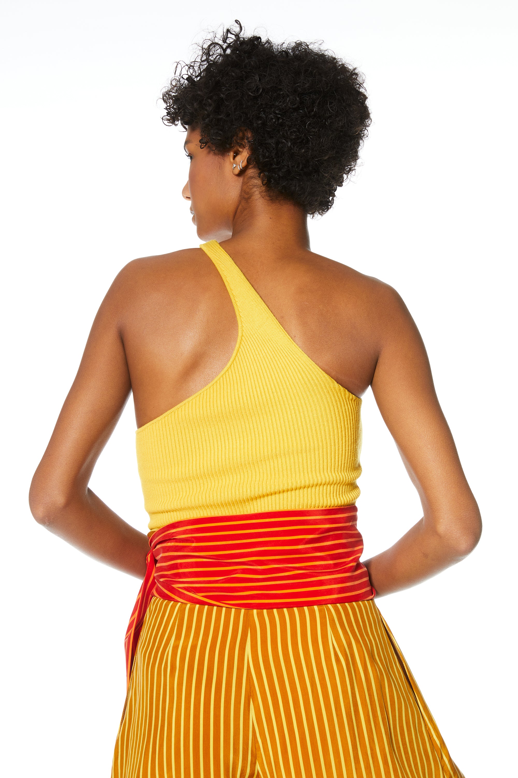 Billie One Shoulder Knit Top