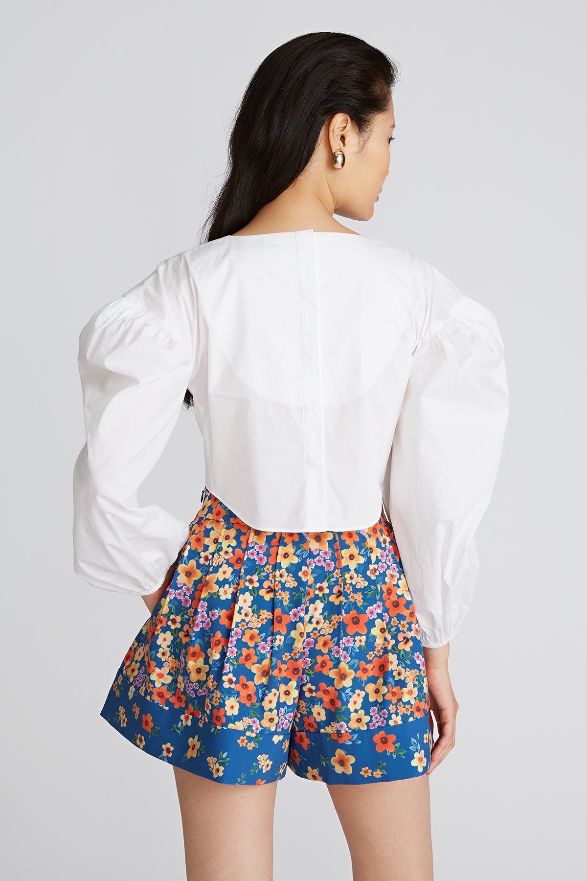 Laurel Balloon Sleeve Blouse