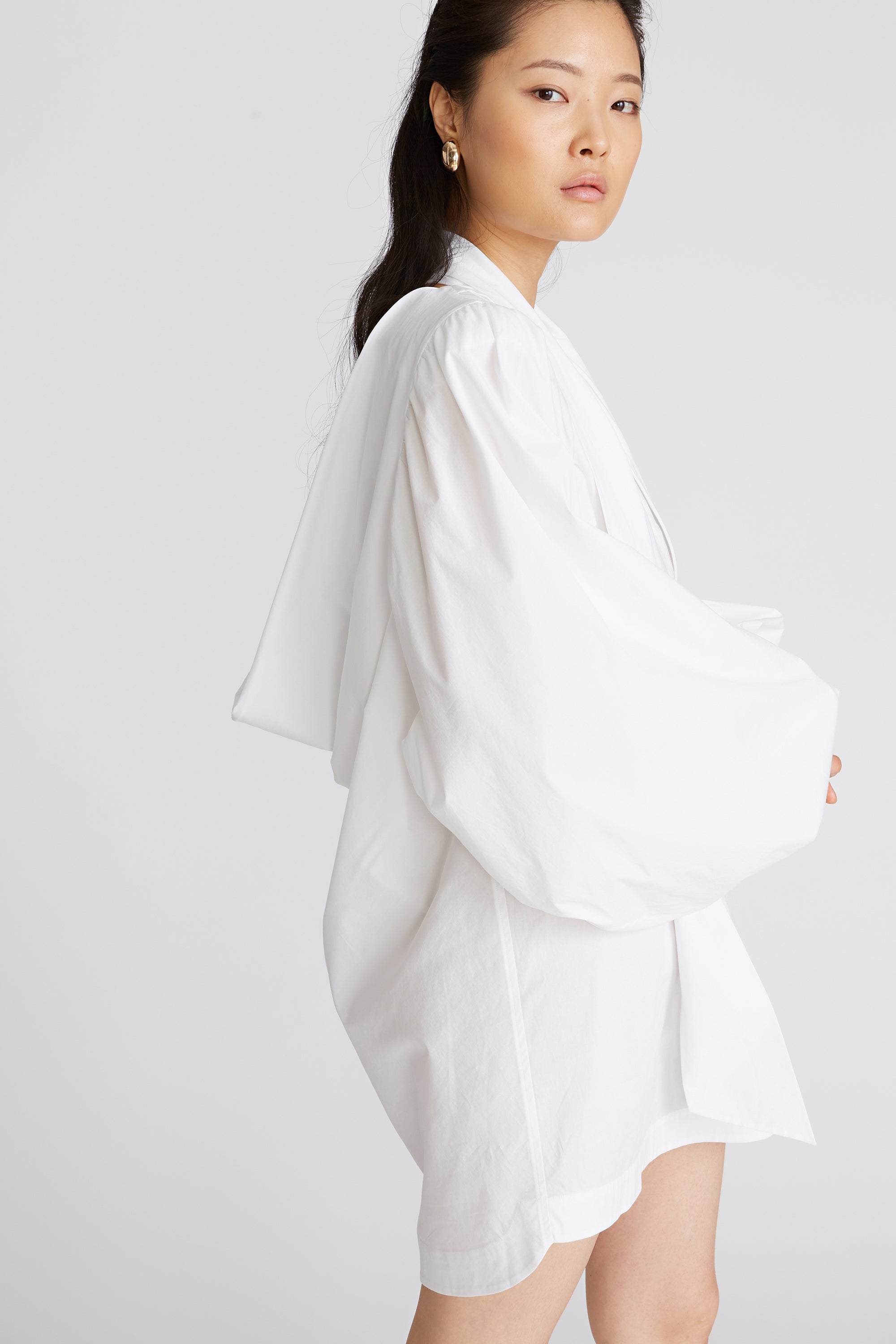 Macie Cowl Back Tunic
