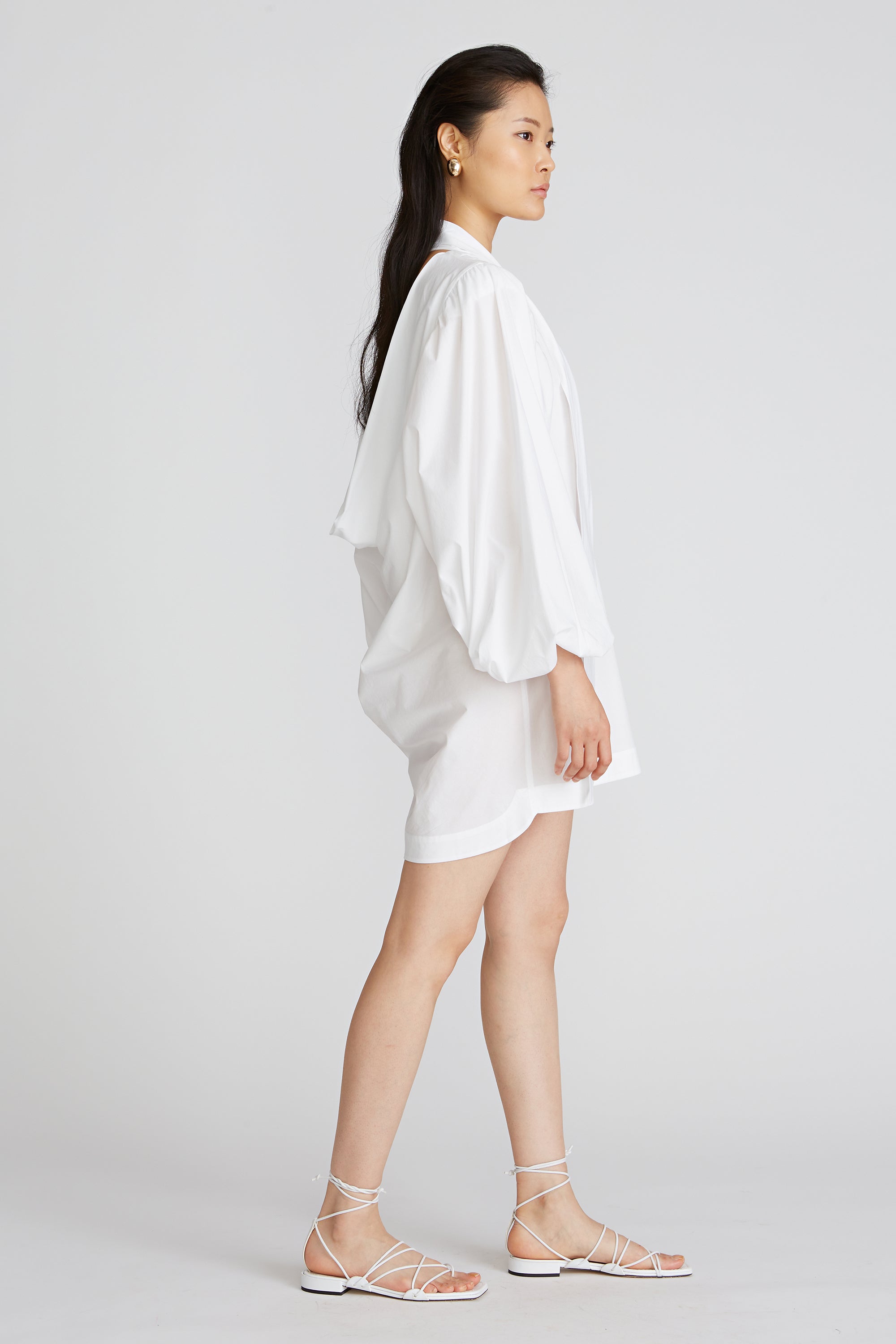 Macie Cowl Back Tunic
