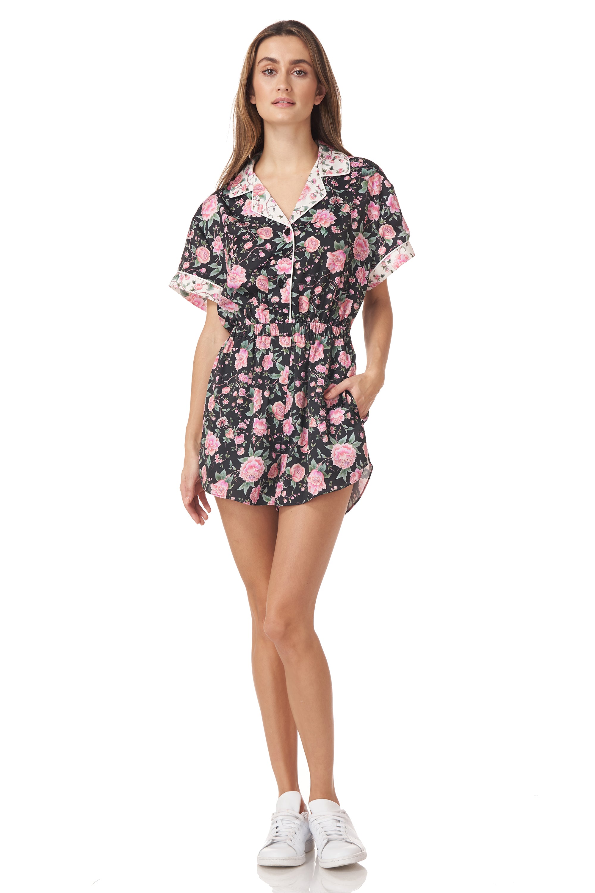 Nevaeh Romper Floral