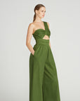 Parris One Shoulder Jumpsuit