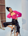 Juliana Cut Out Knit Top