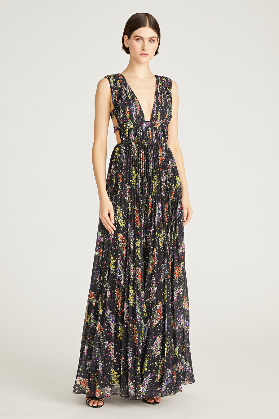 Valentino Deep V Gown