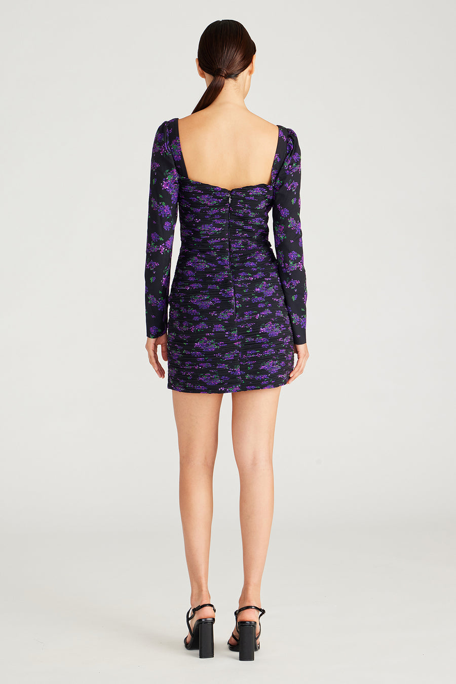 Giulia Pleated Mini Dress