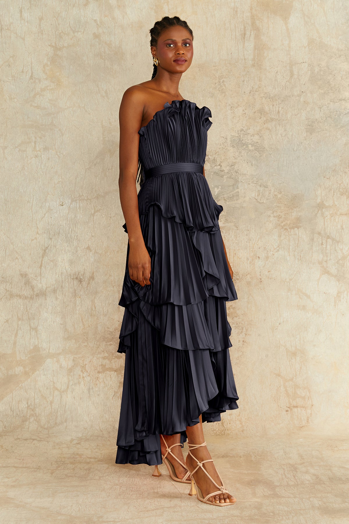 amur janey dress blue Keeping it classy in our elegant Janey Dress Shop @ Amur.com