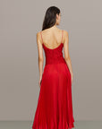 Cherry Drop Waist Midi