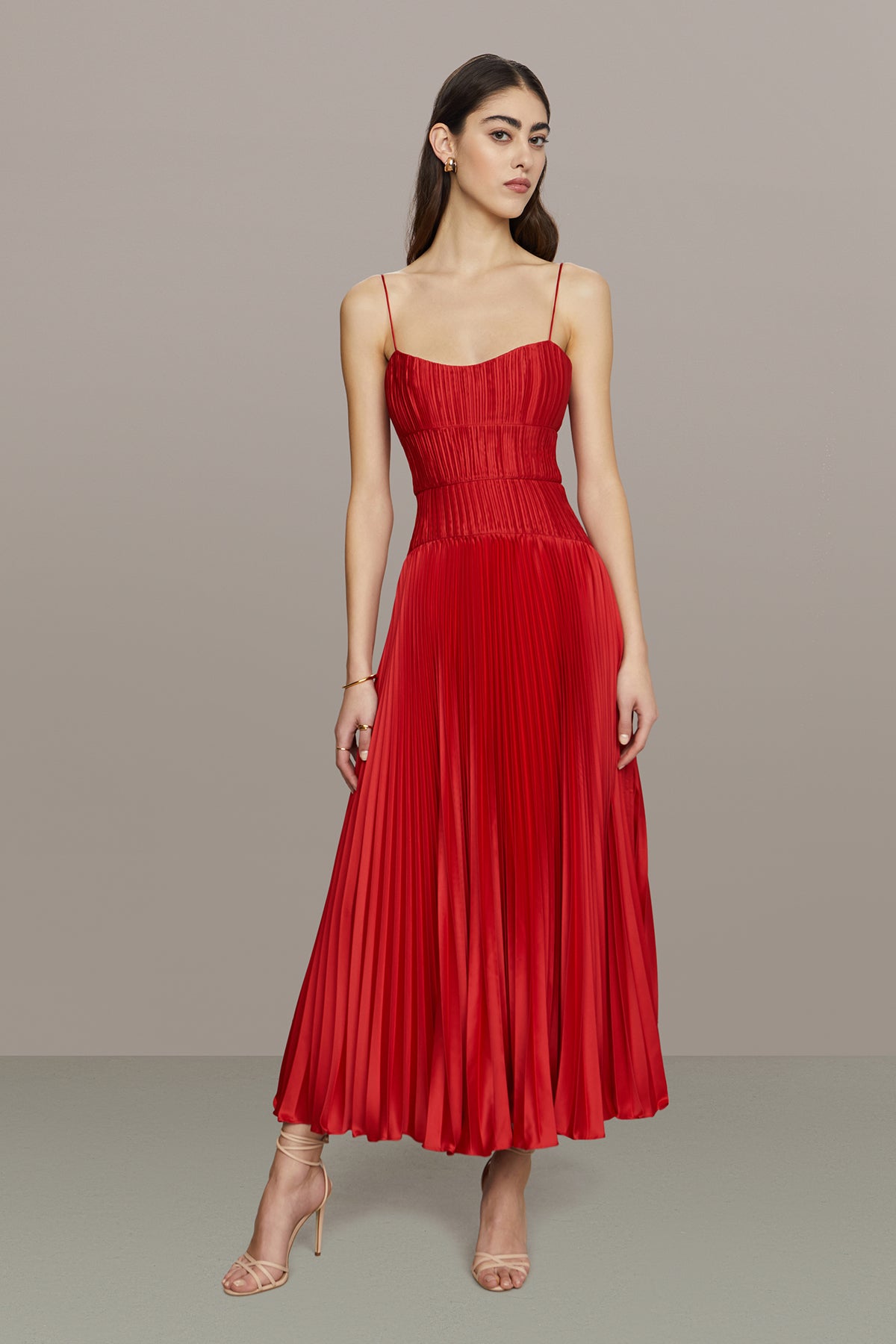 Cherry Drop Waist Midi AMUR Cherry Drop Waist Midi AMUR