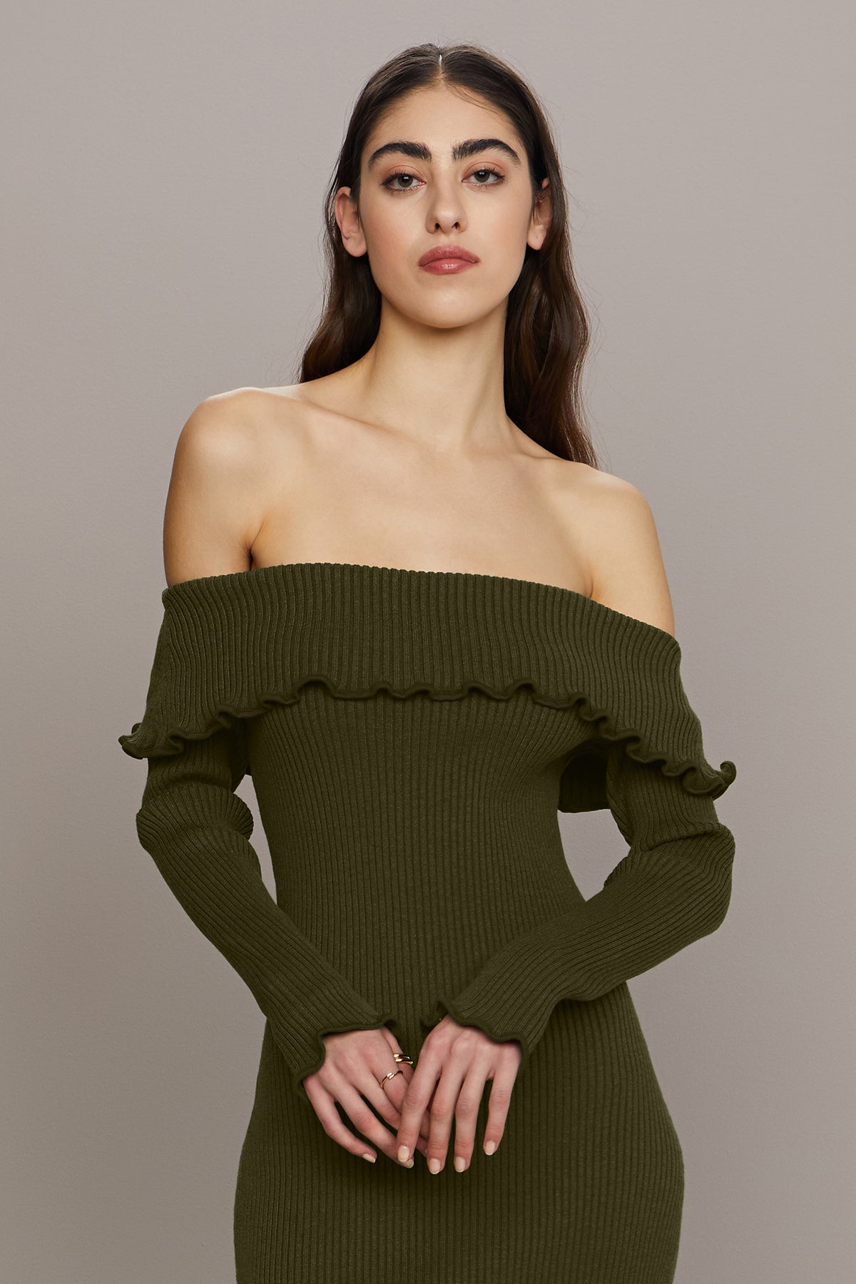 Meadow Lettuce Edge Midi – AMUR