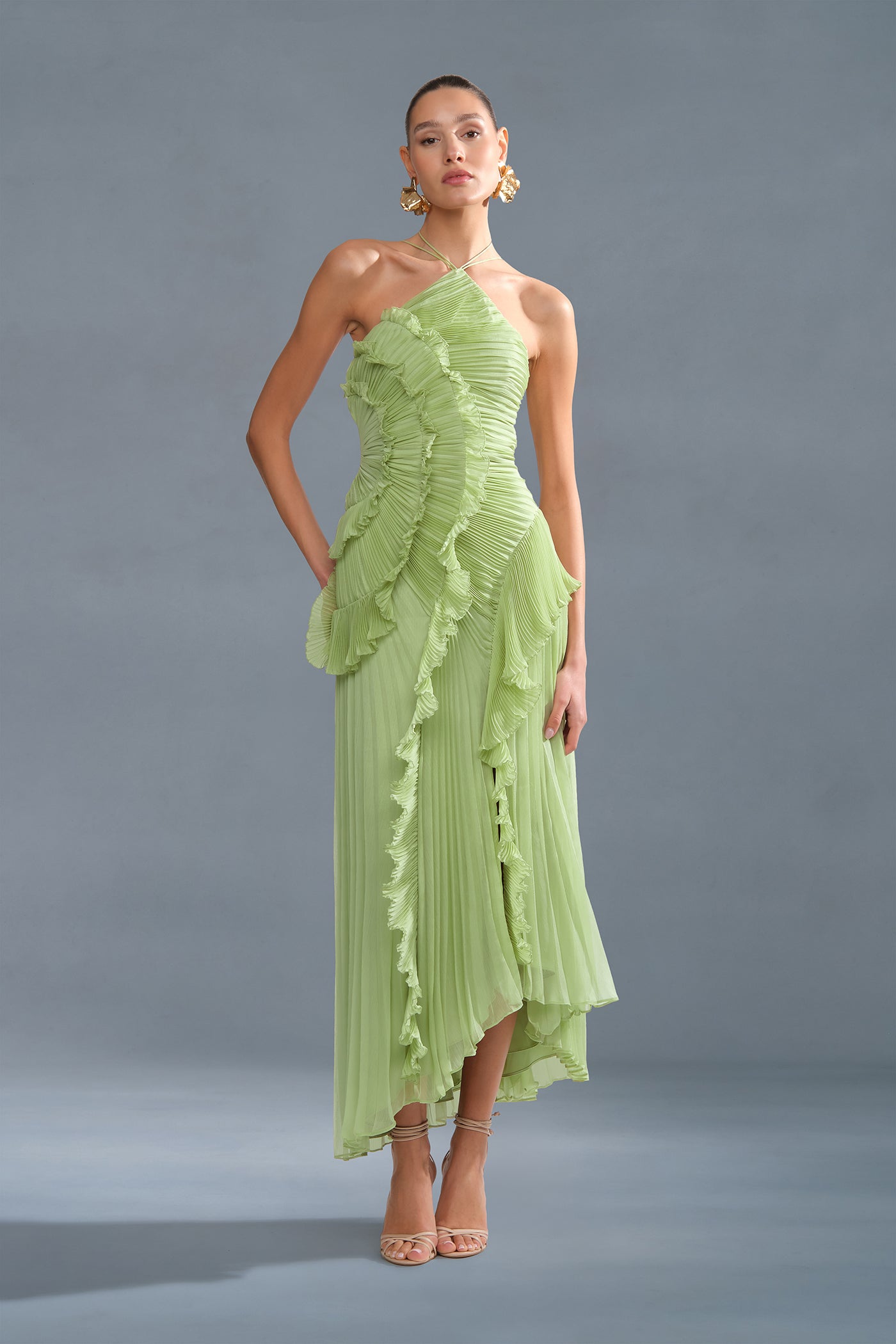 Lorelie Halter Gown – AMUR