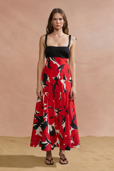 Selna Tie Strap Dress – AMUR