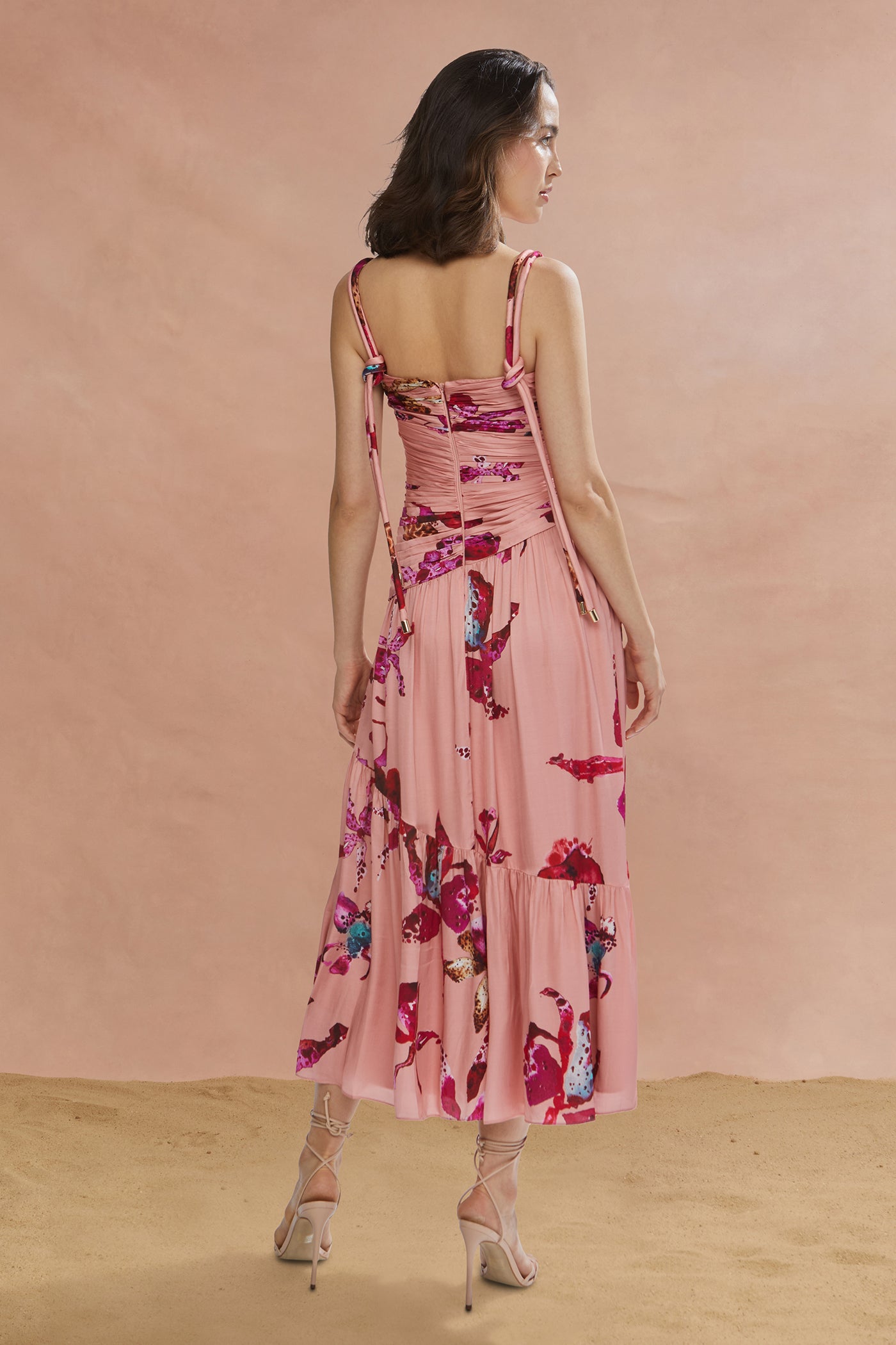 Daniella Printed Viscose Midi