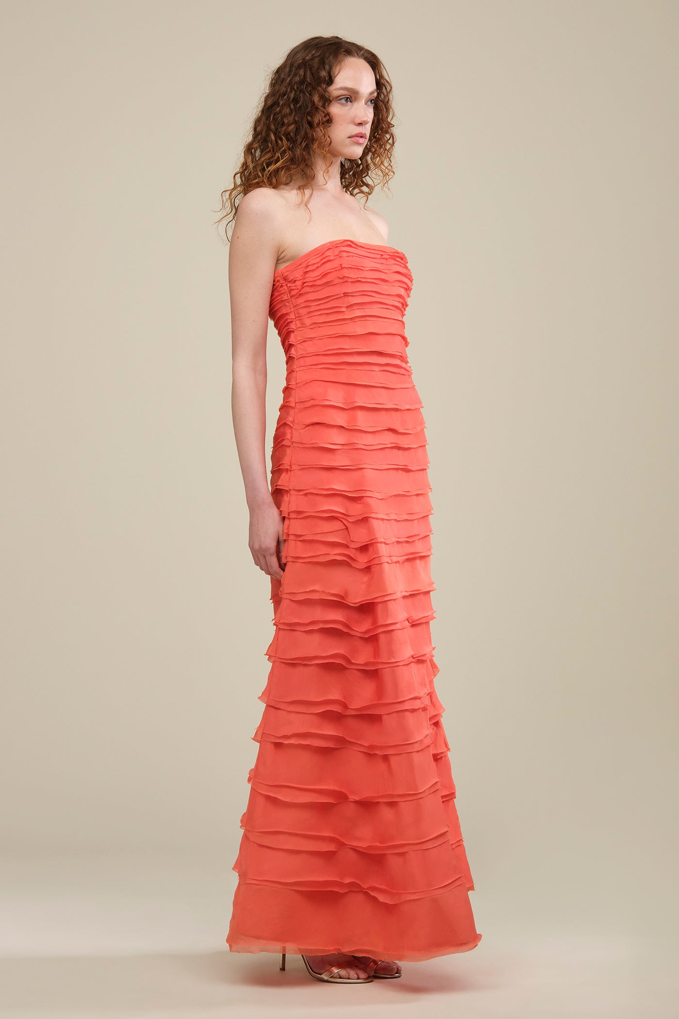Pepper Layered Gown