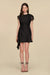 Zina Ruched Mini Dress