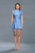 Zina Ruched Mini Dress