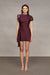 Zina Ruched Mini Dress