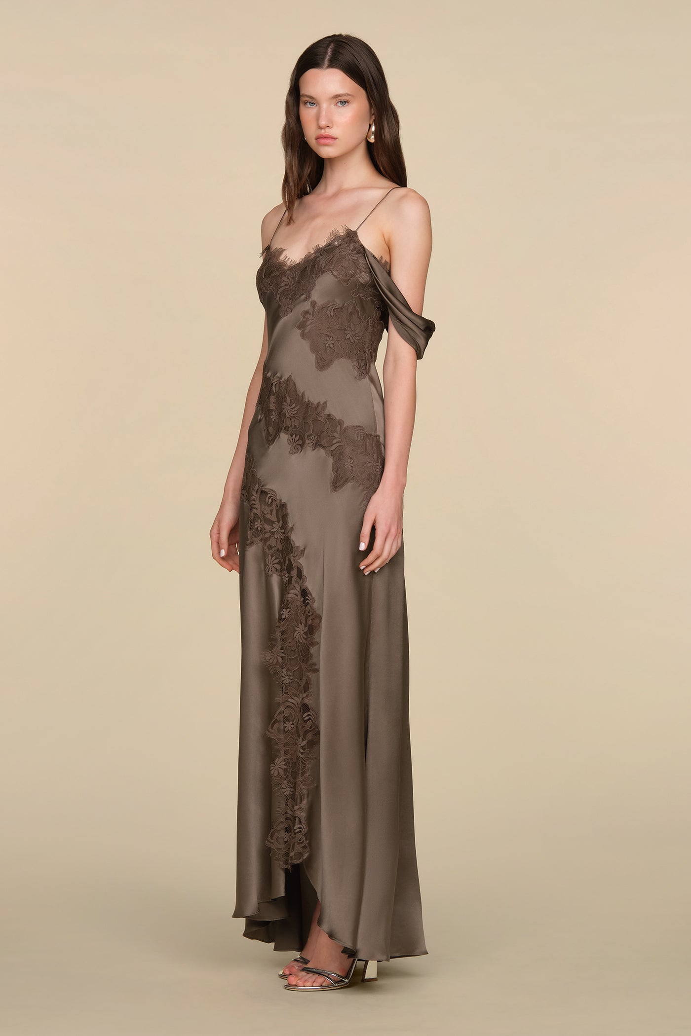 Reese Cascade Lace Gown