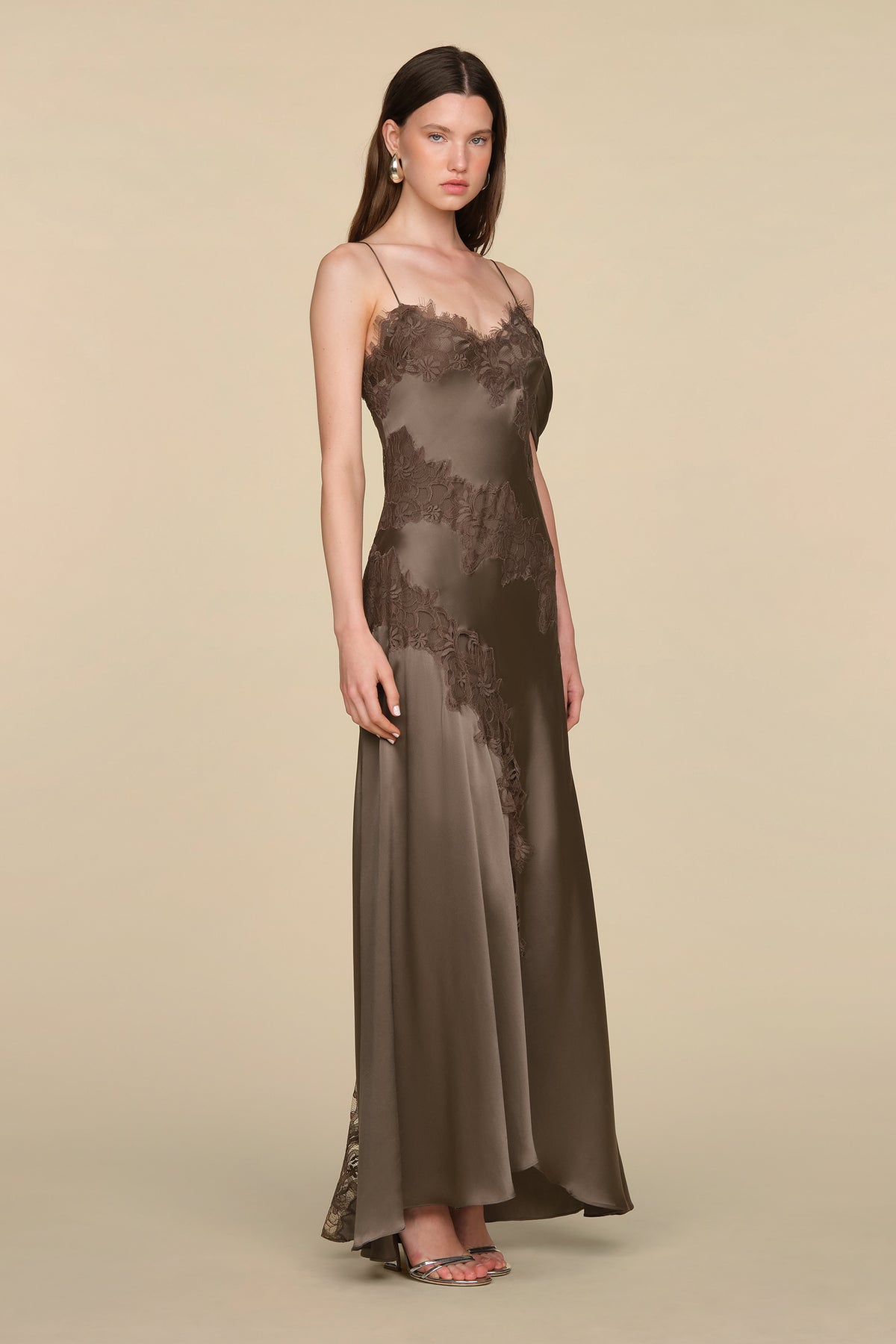 Reese Cascade Lace Gown