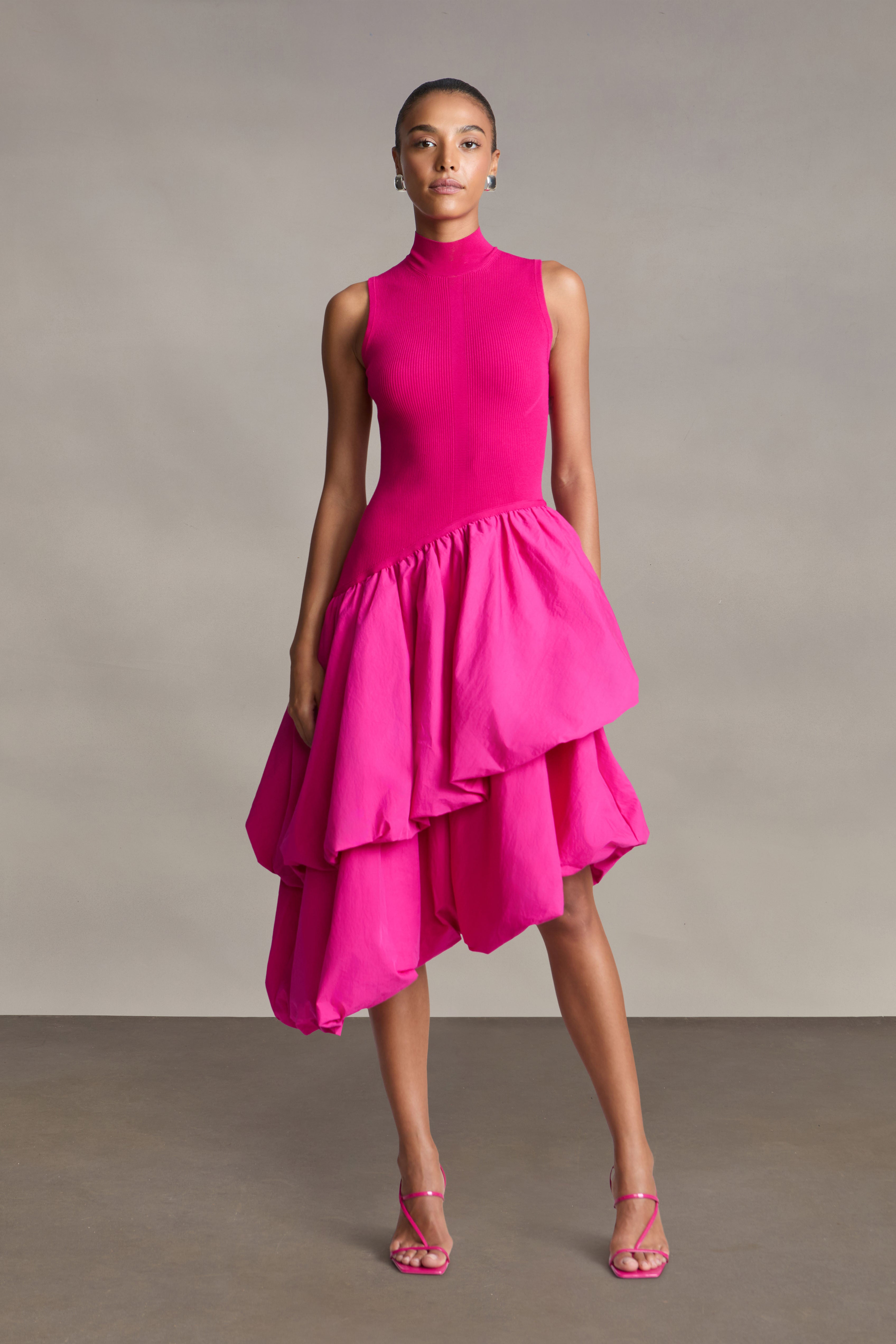 ZINA RUCHED MINI DRESS