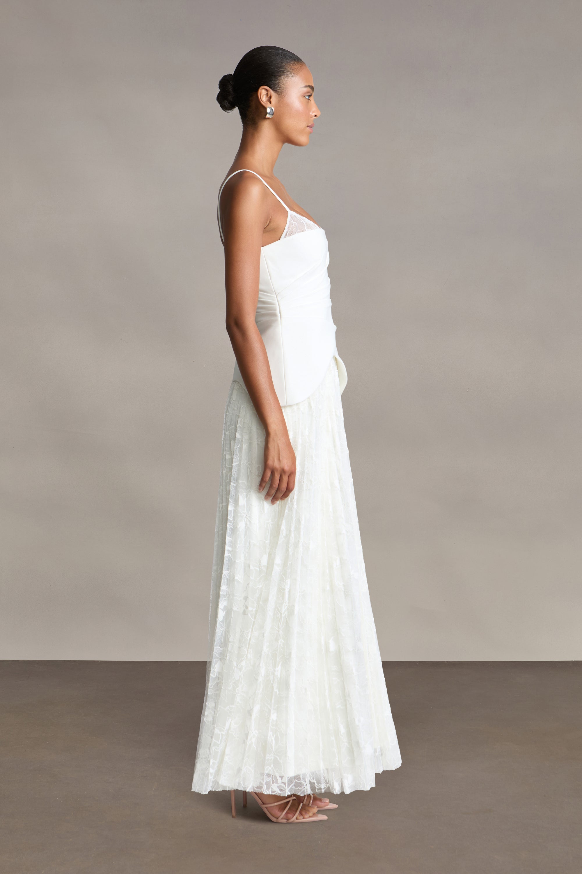 Leighton Pleated Gown
