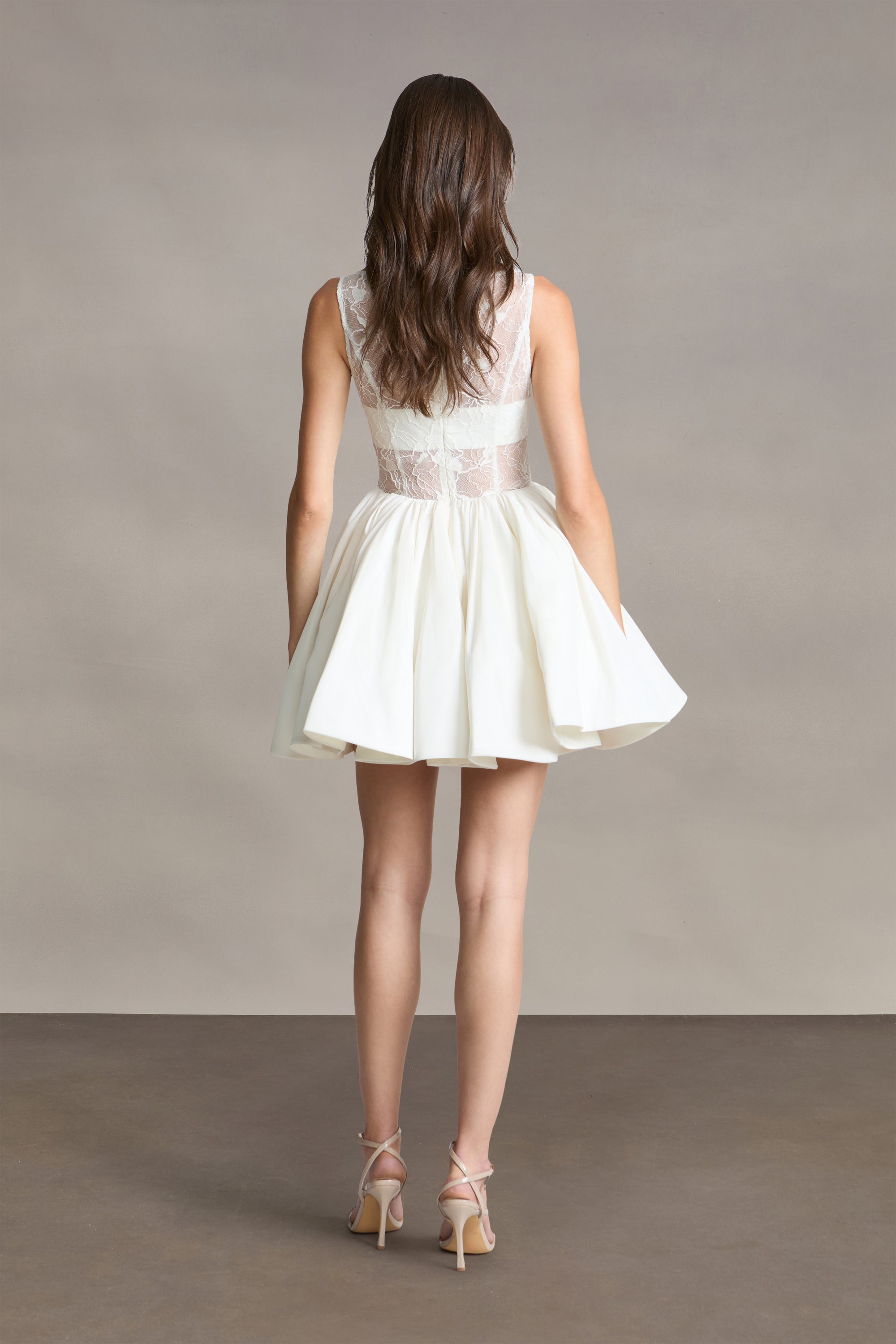 Lainey Boat Neck Mini Dress