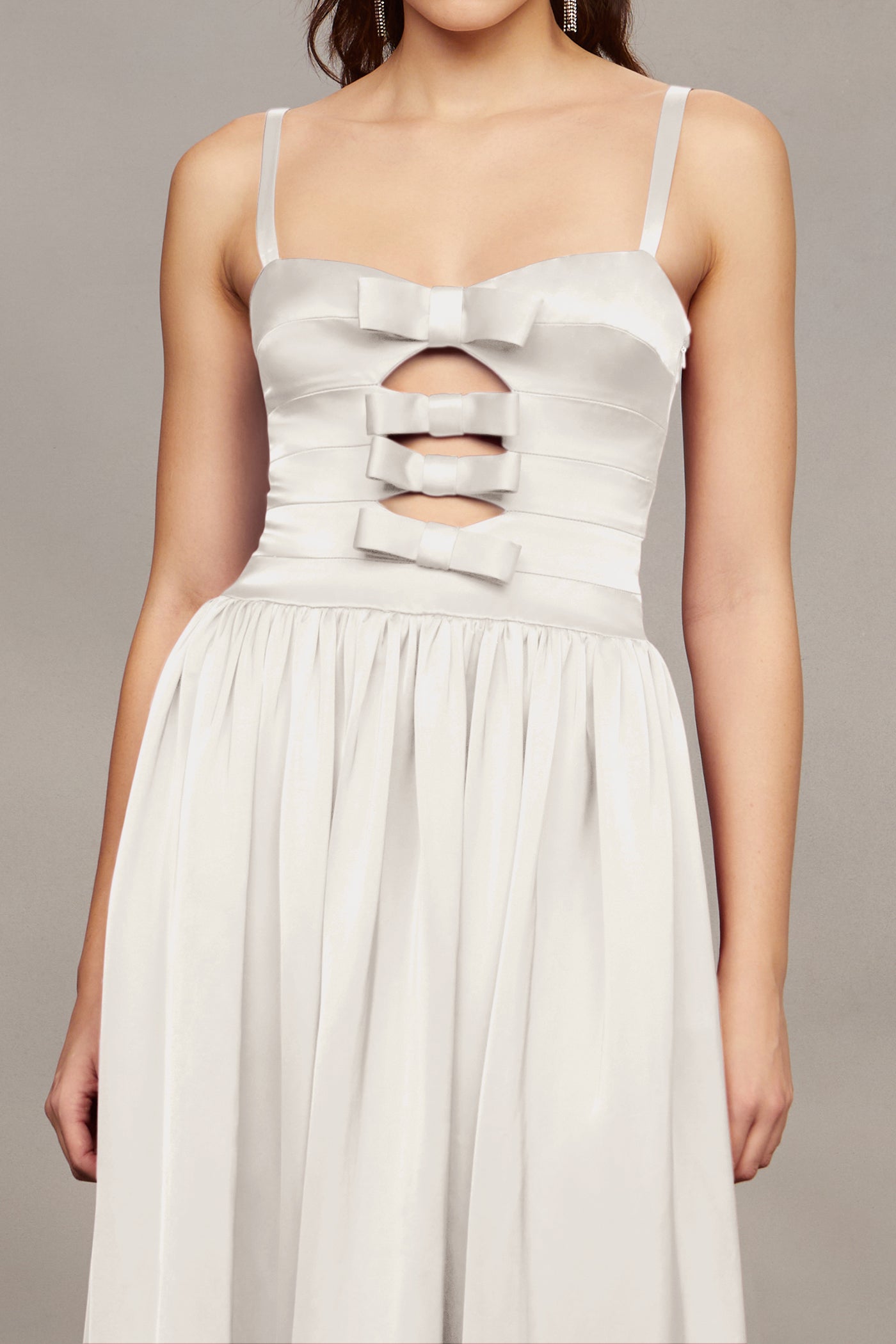 Lima Slashed Midi Dress