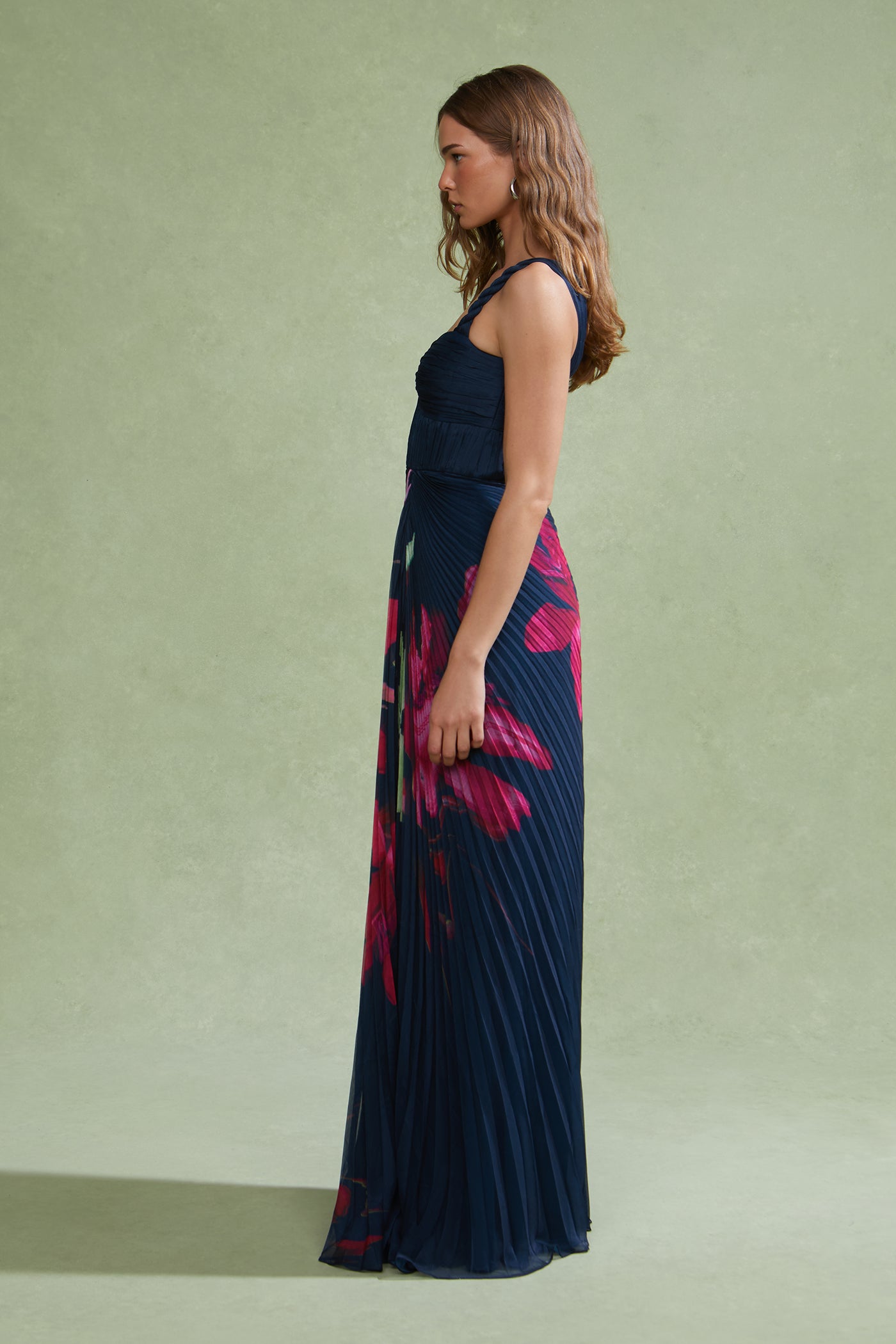 Drea Pleated Gown