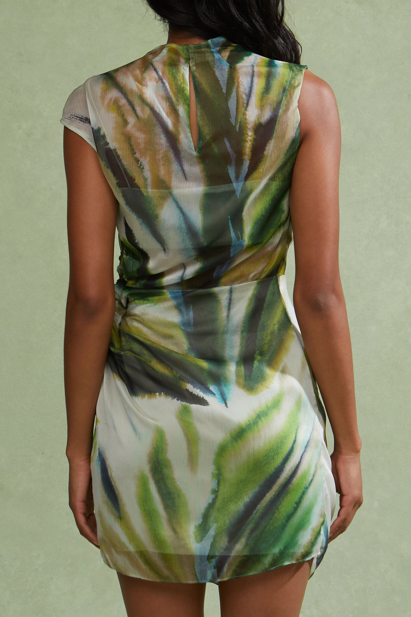 Zuma Sheer Mini Dress