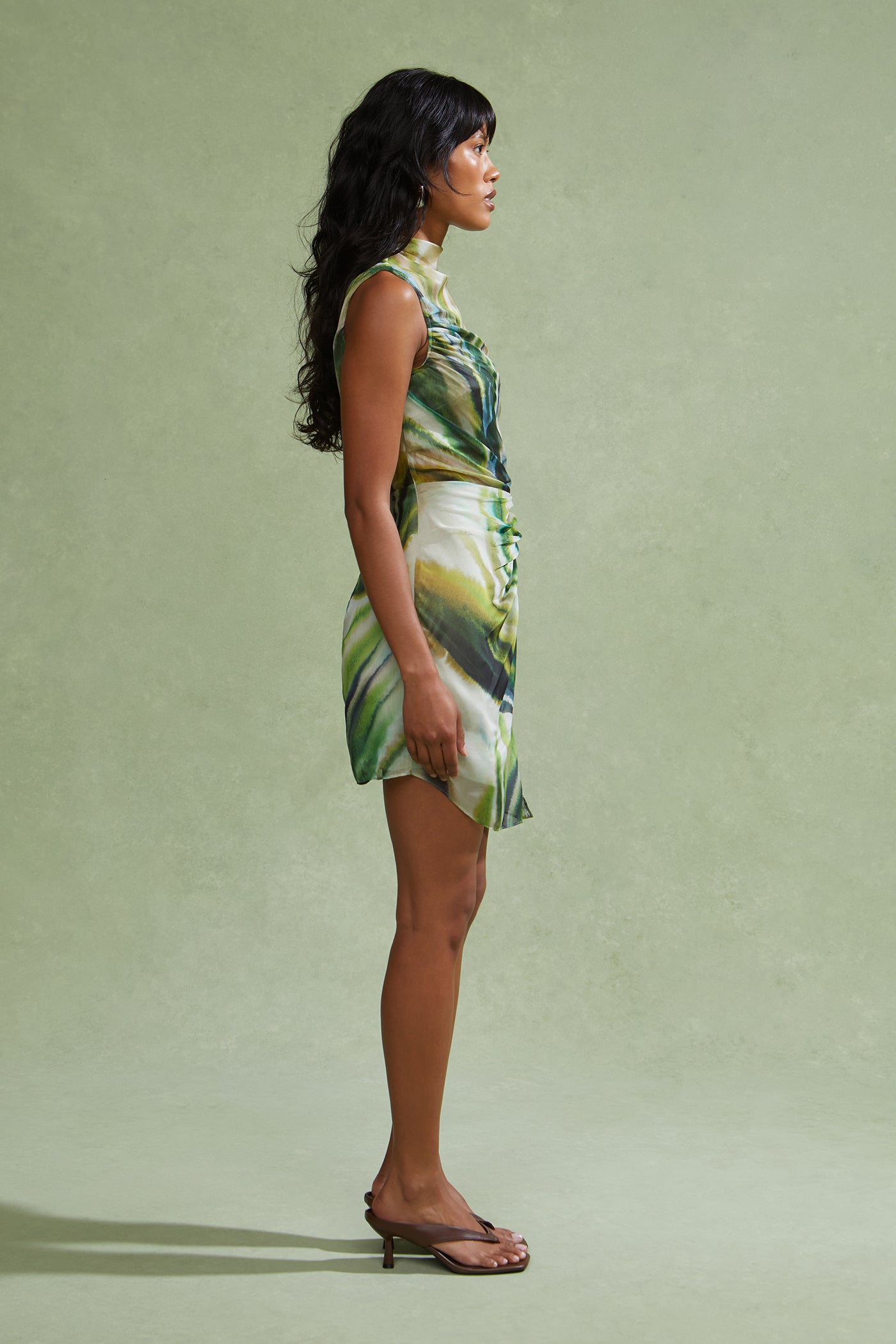 Zuma Sheer Mini Dress