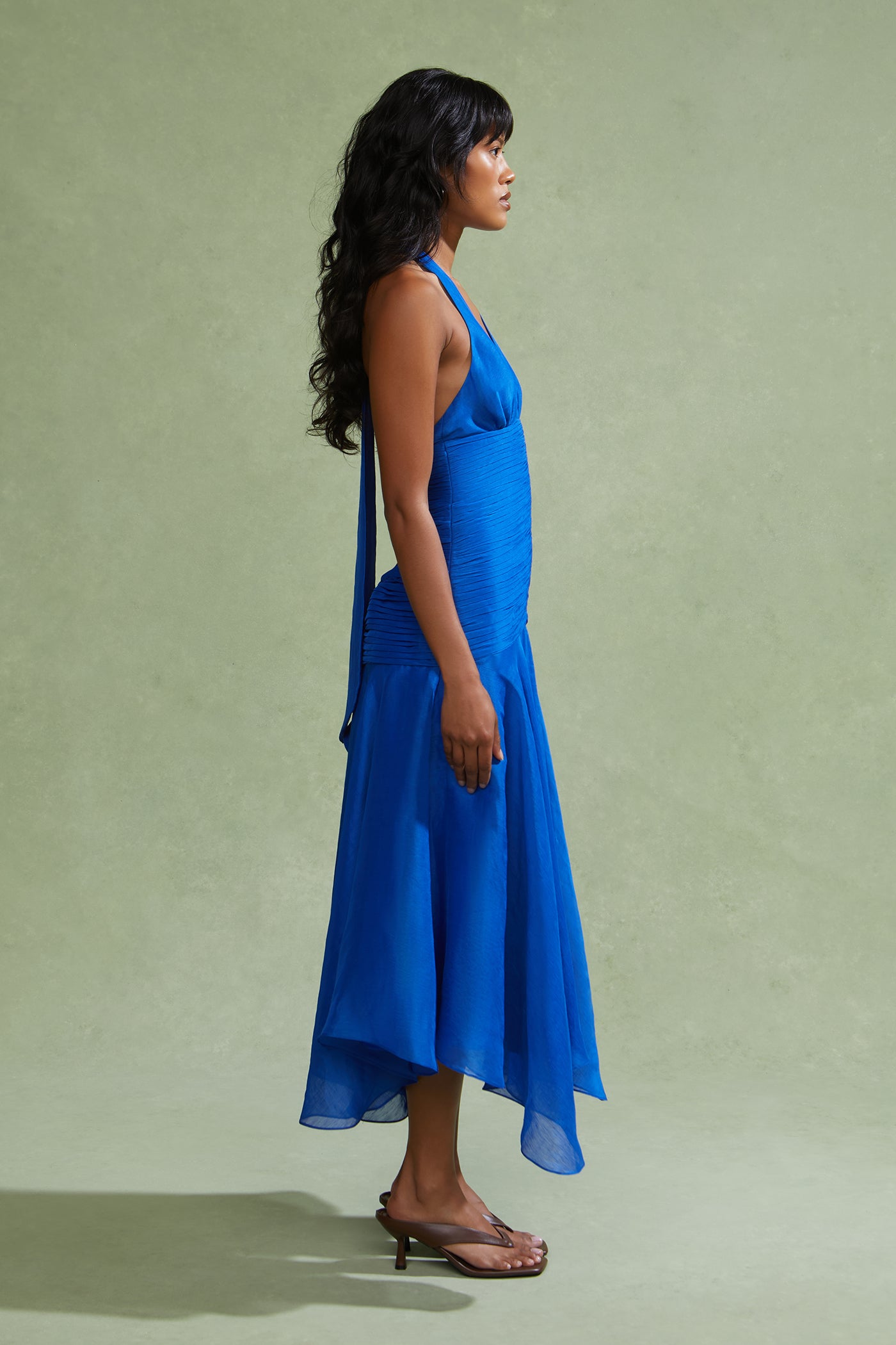 Lirielle Halter Dress Cobalt / 12 Lirielle Halter Dress Cobalt / 12