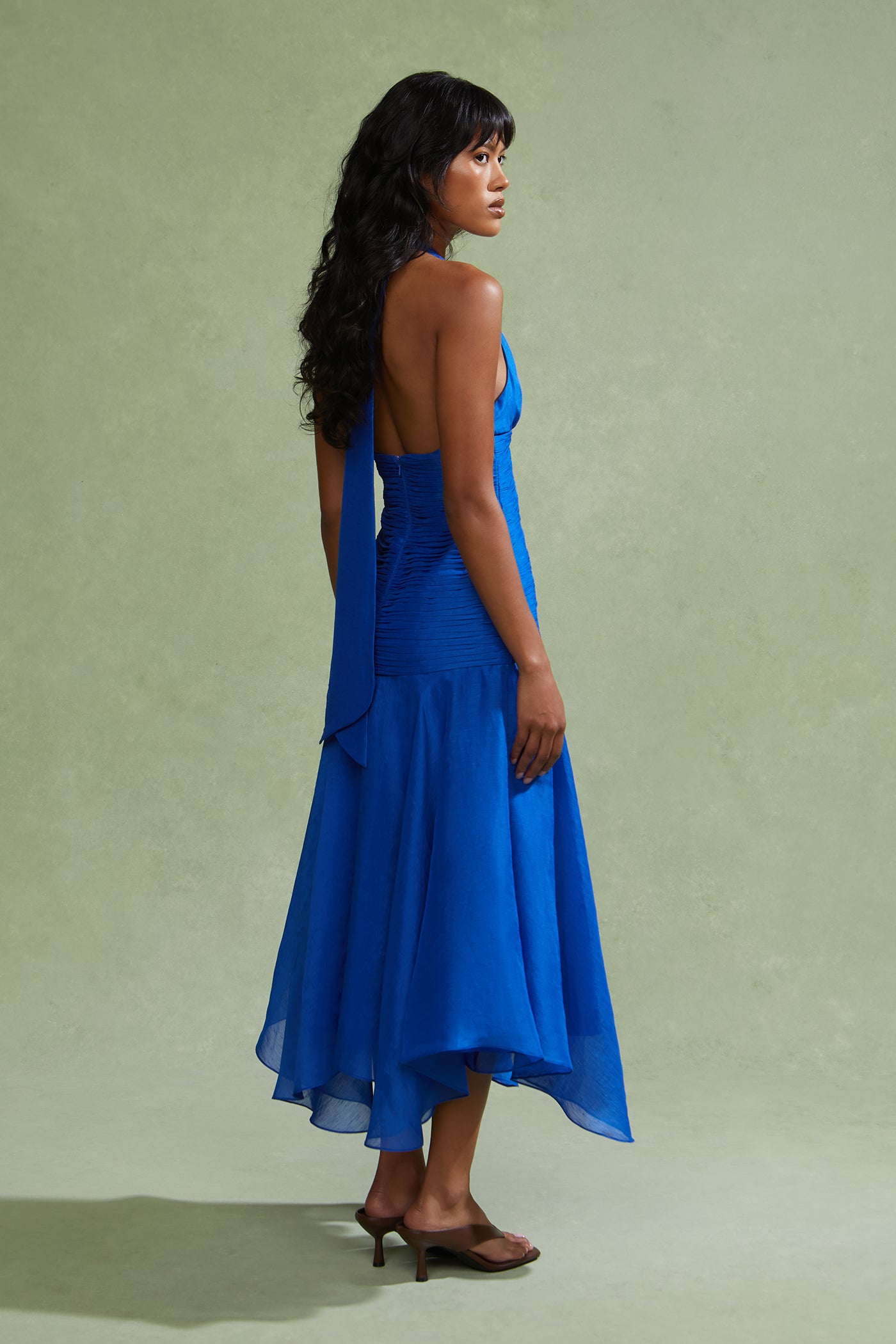 Lirielle Halter Dress Cobalt / 12 Lirielle Halter Dress Cobalt / 12