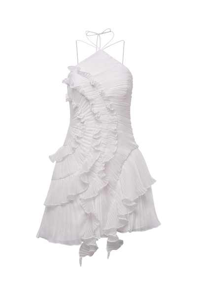 Velora Asymmetrical Mini Ivory / 4