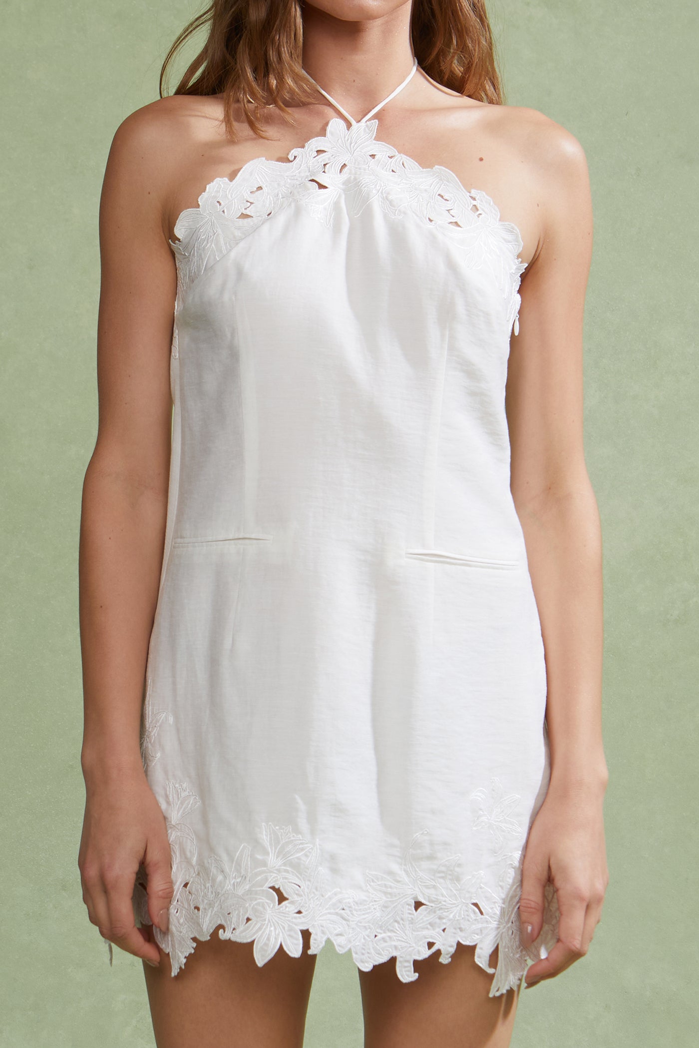 Lanie Mini Dress Seed Pearl / 8 Lanie Mini Dress Seed Pearl / 8