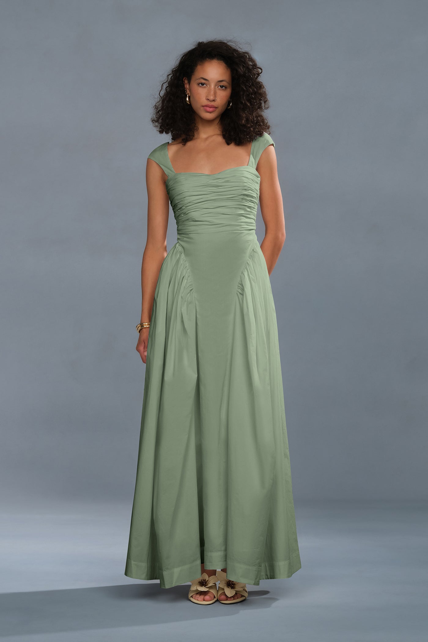 Galilea Ruched Dress – AMUR