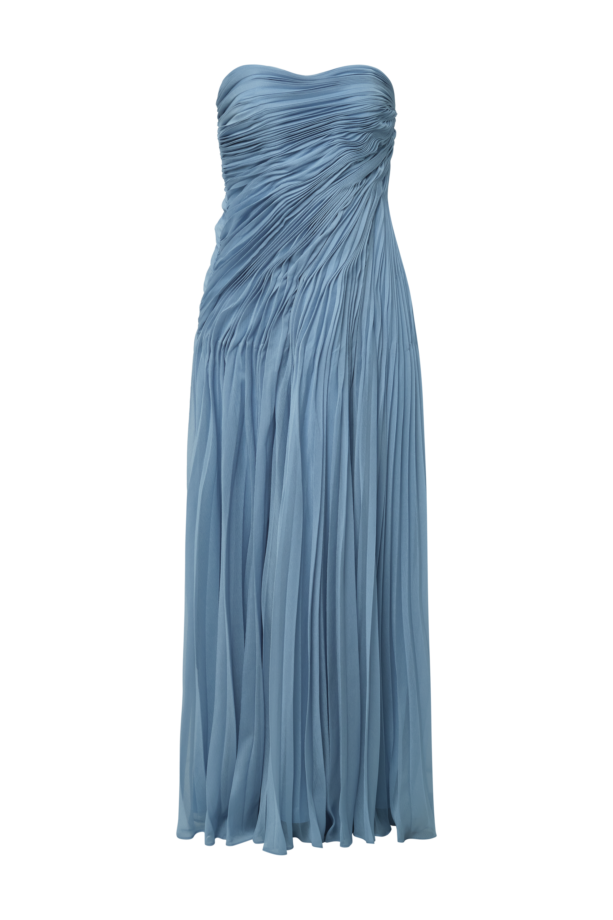 Elea Asymmetrical Pleated Gown – AMUR Elea Asymmetrical Pleated Gown – AMUR
