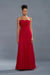 Elea Asymmetrical Pleated Gown