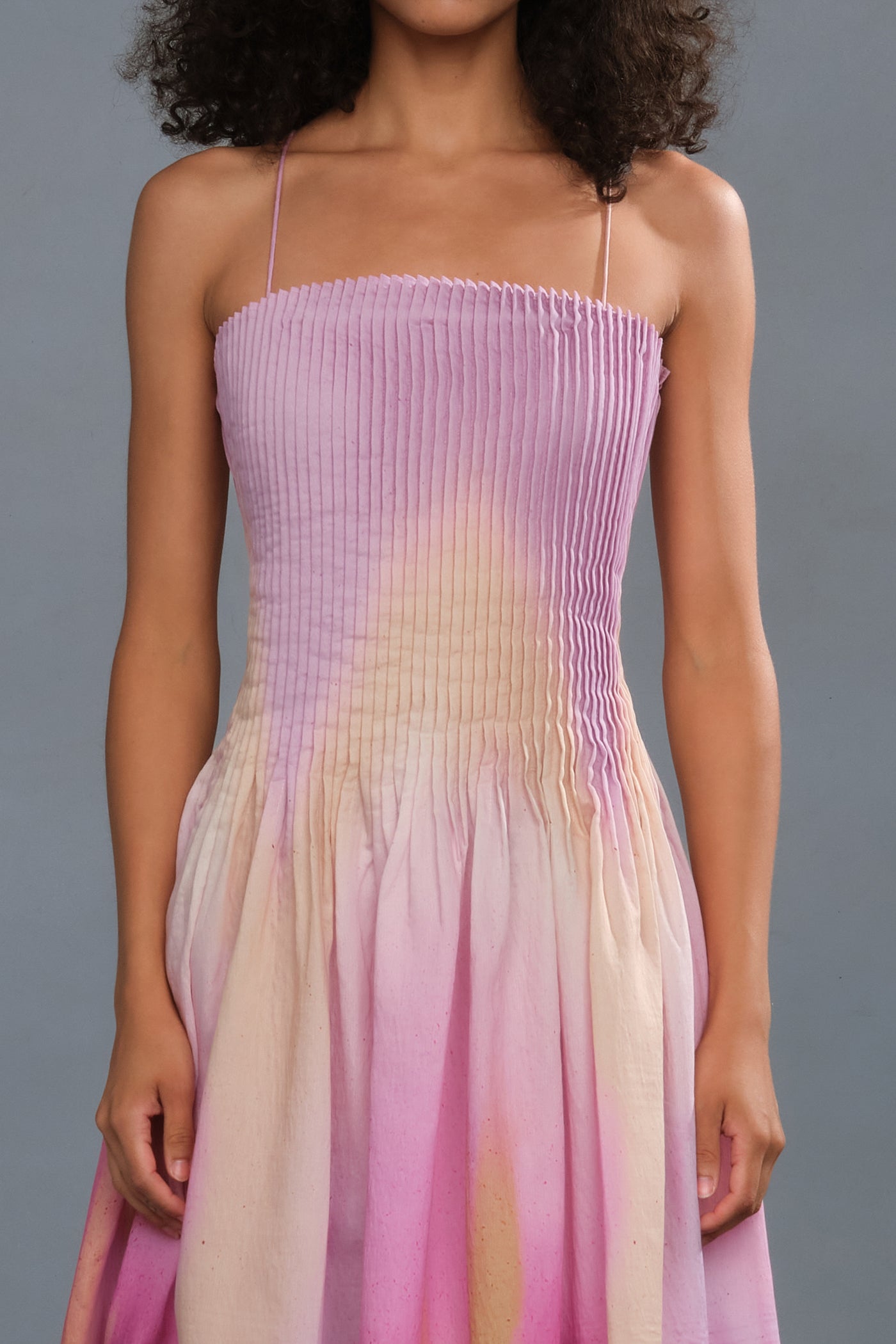 Grecia Pleated Dress