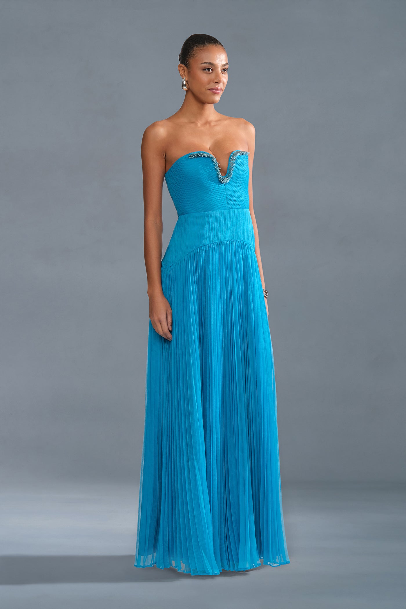 Fiora Pleated Dress