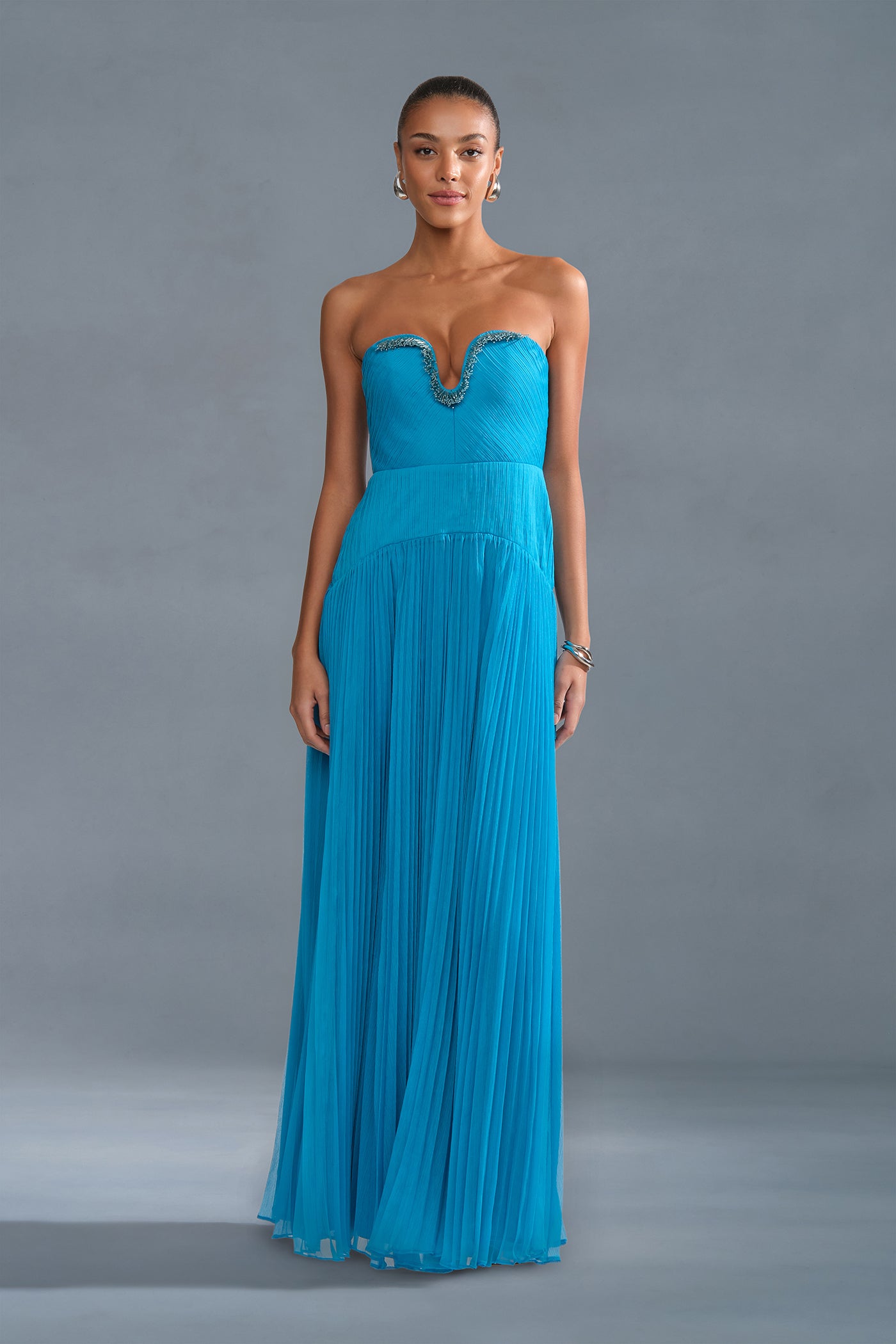 Fiora Pleated Dress