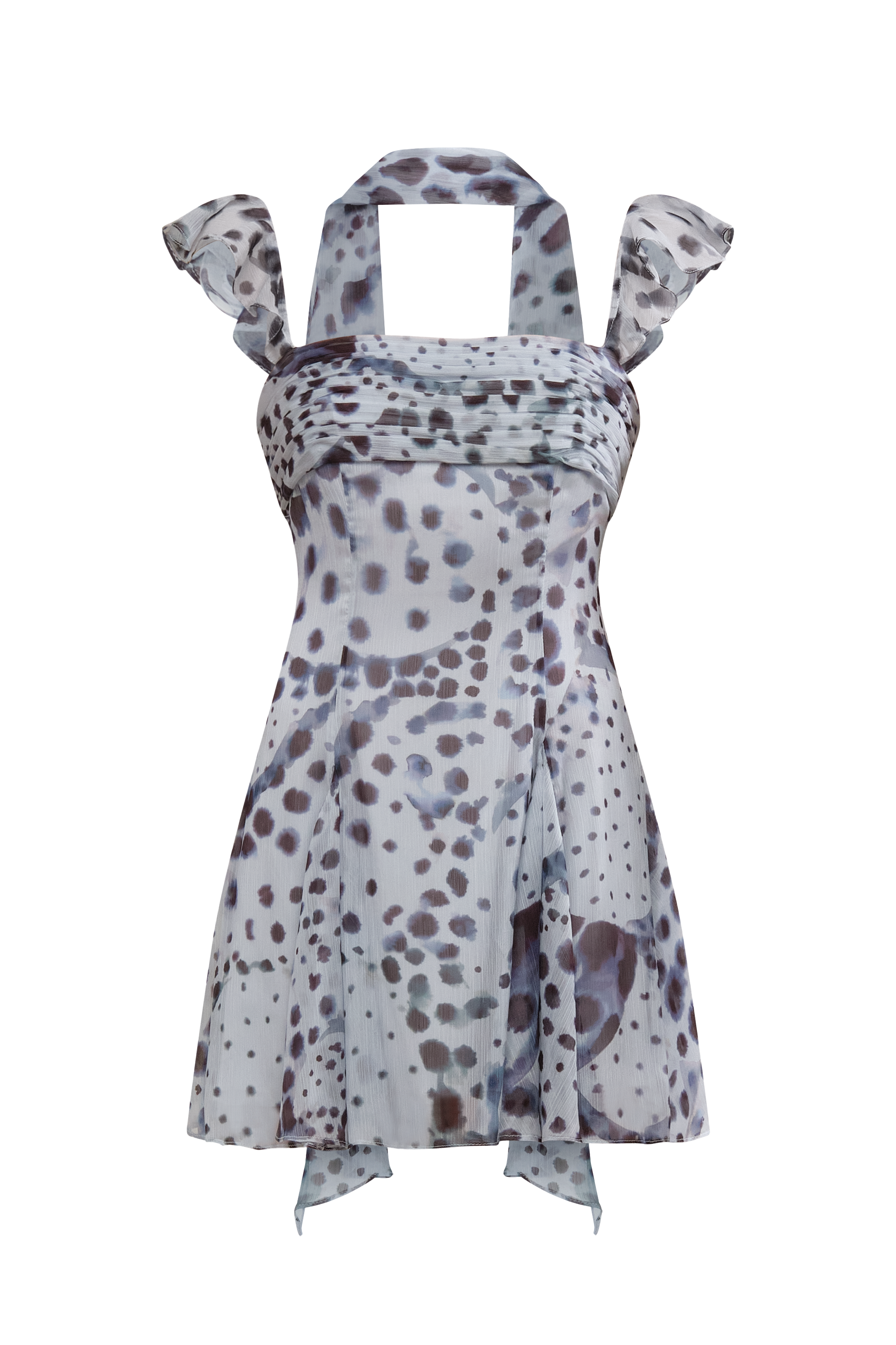 Reverie Printed Mini Dress