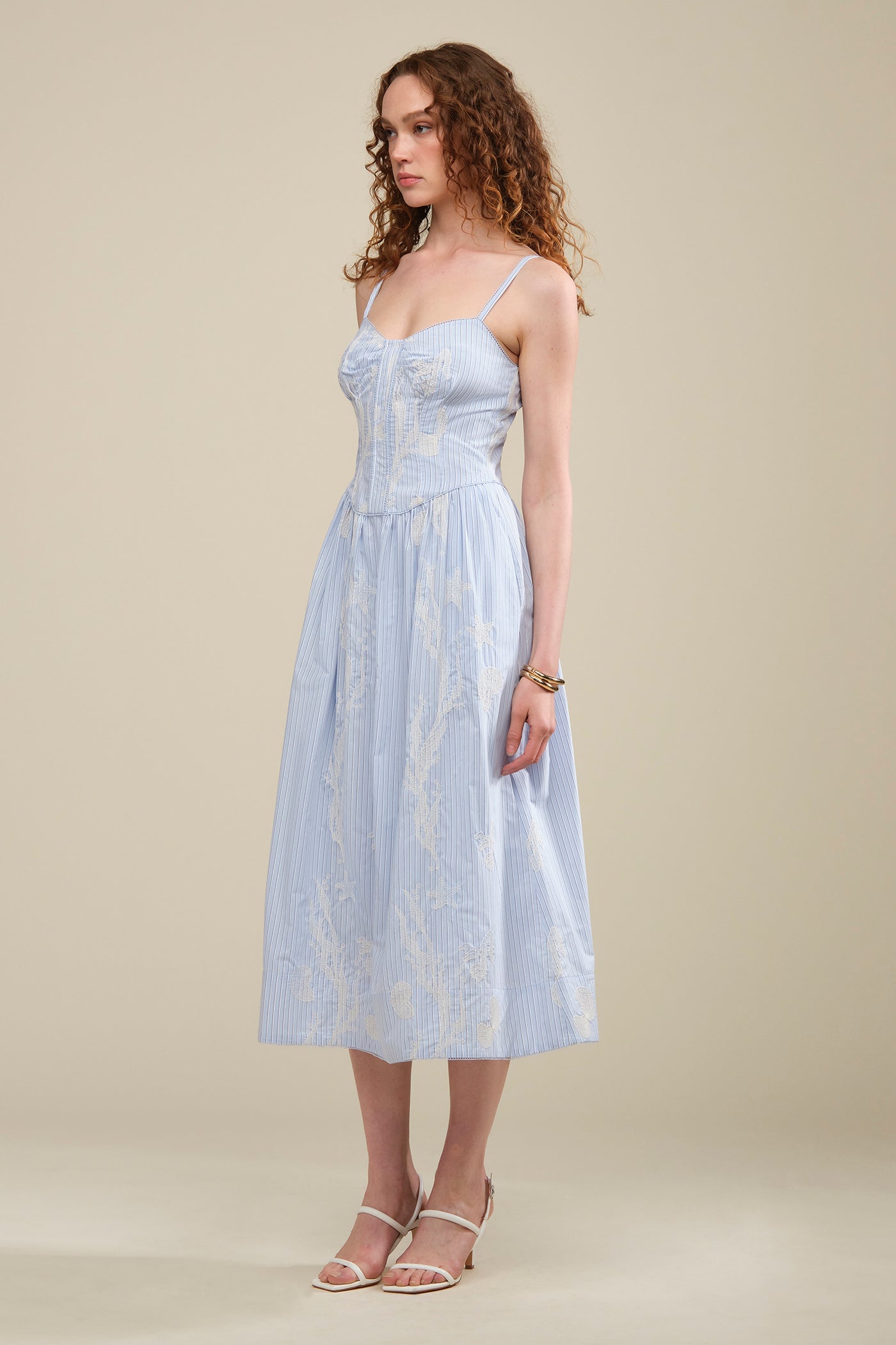 Bronte Embroidered Day Dress