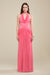 Enly Pleated Ruched Gown