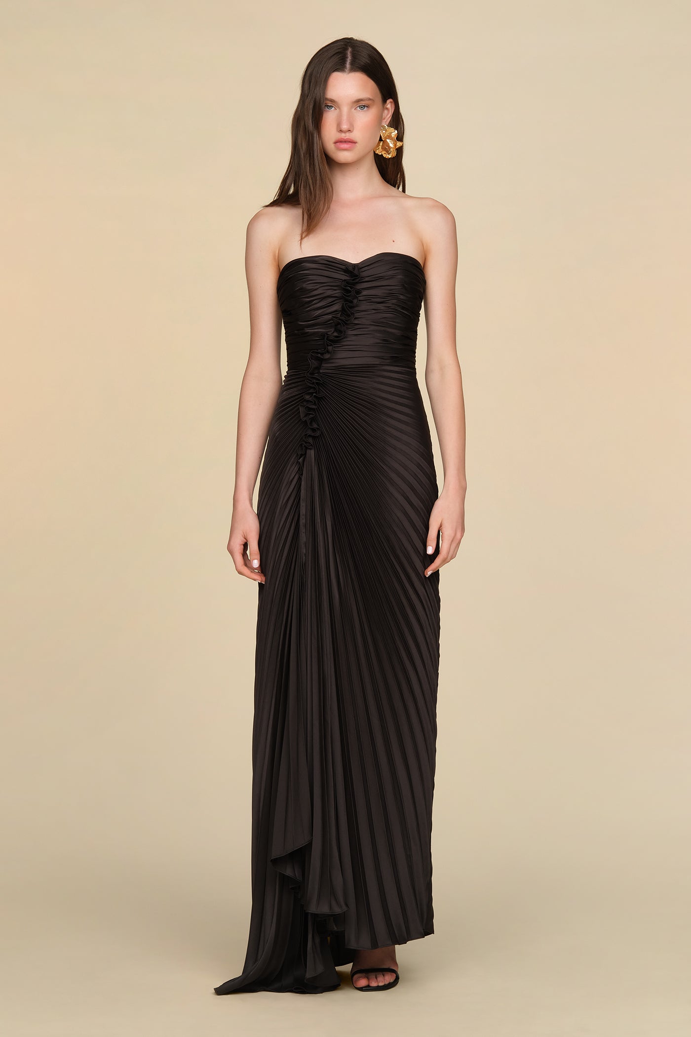 Alexandra Pleated Gown