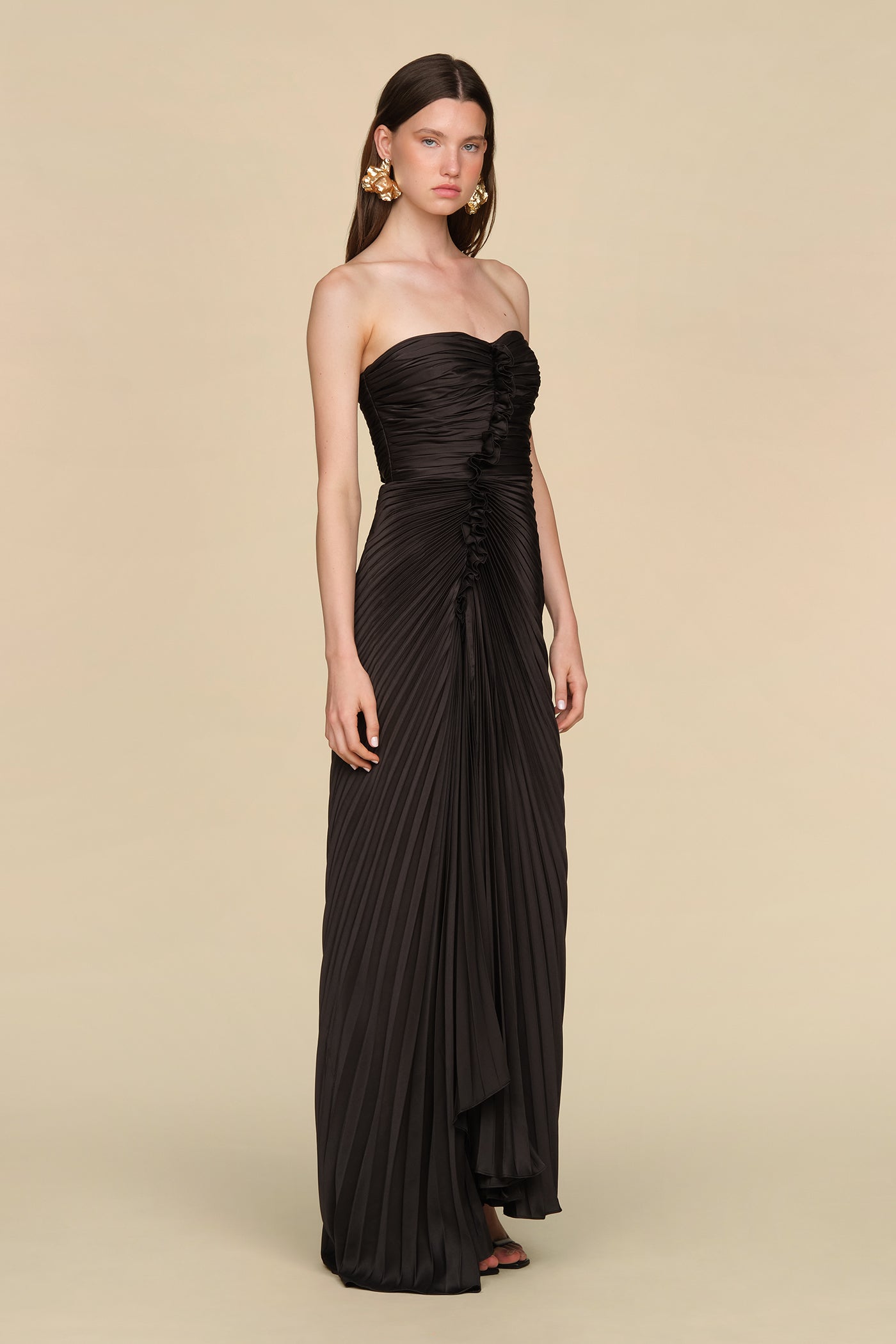 Alexandra Pleated Gown