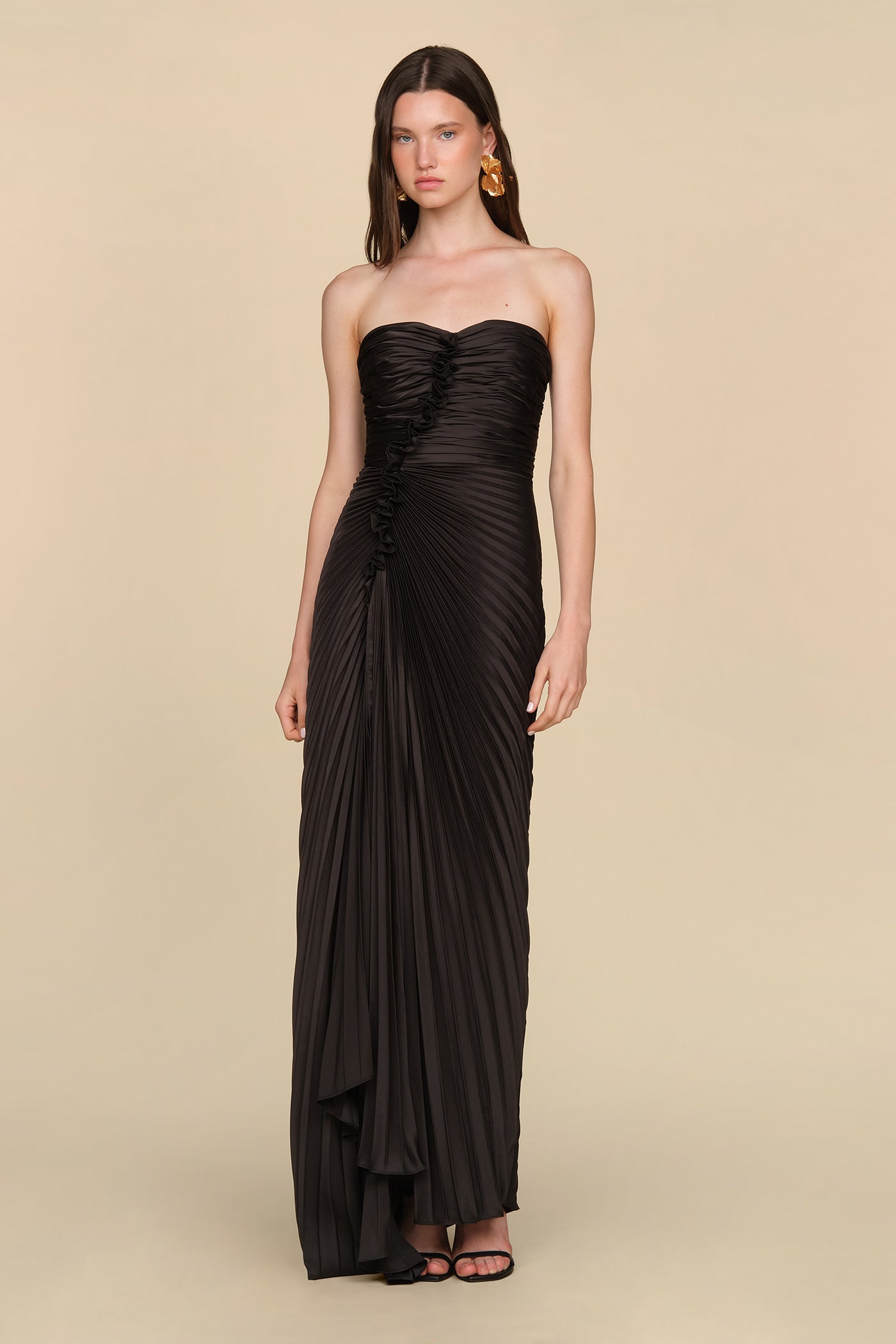 Alexandra Pleated Gown