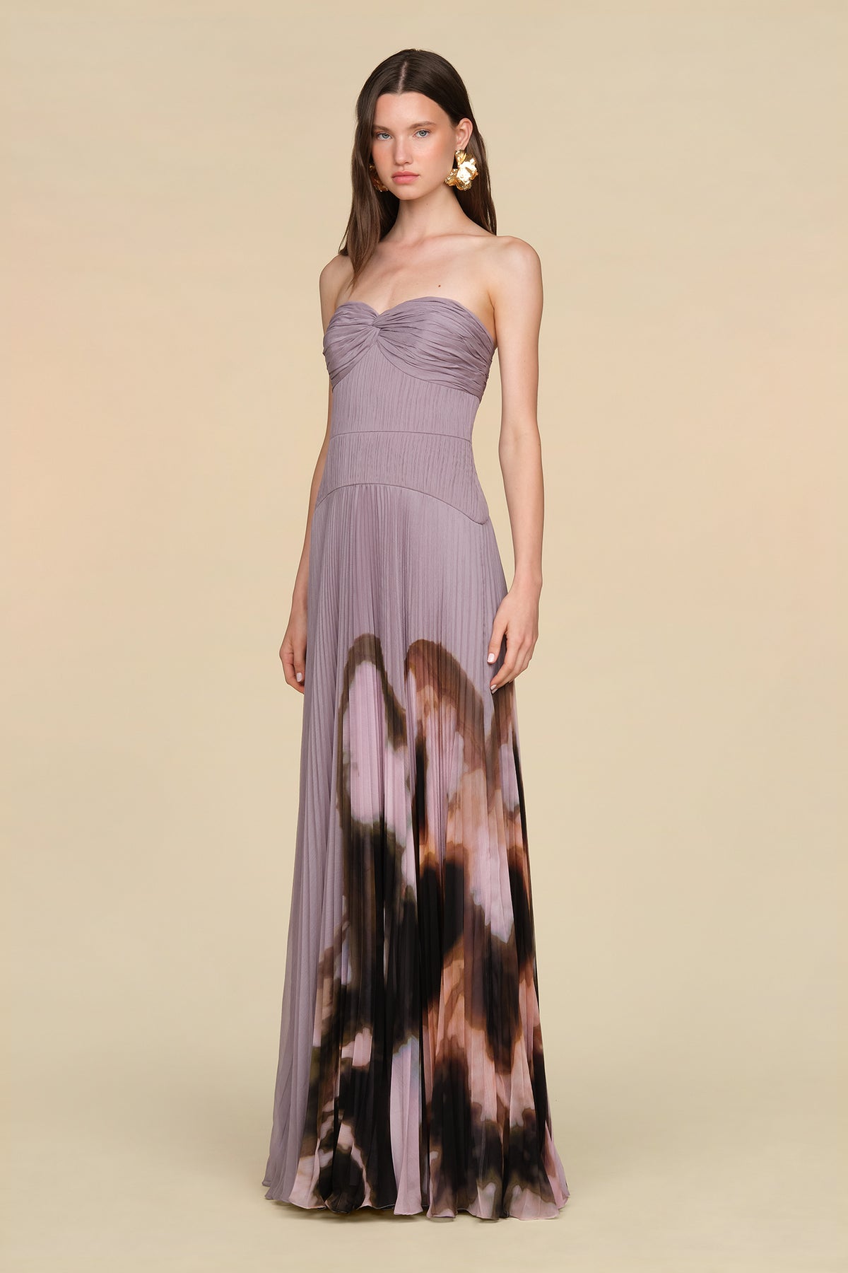 Luna Printed Gown