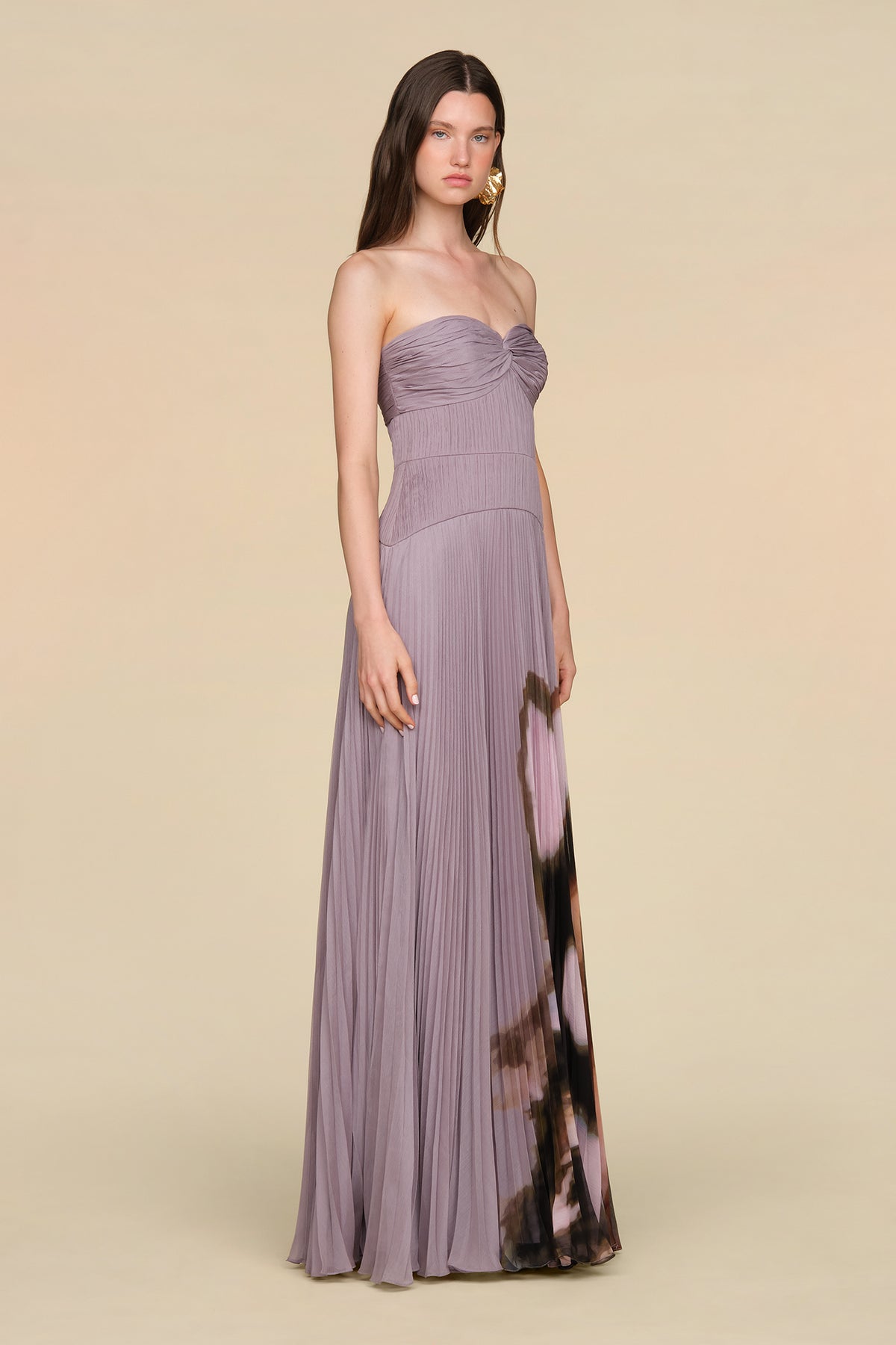 Luna Printed Gown