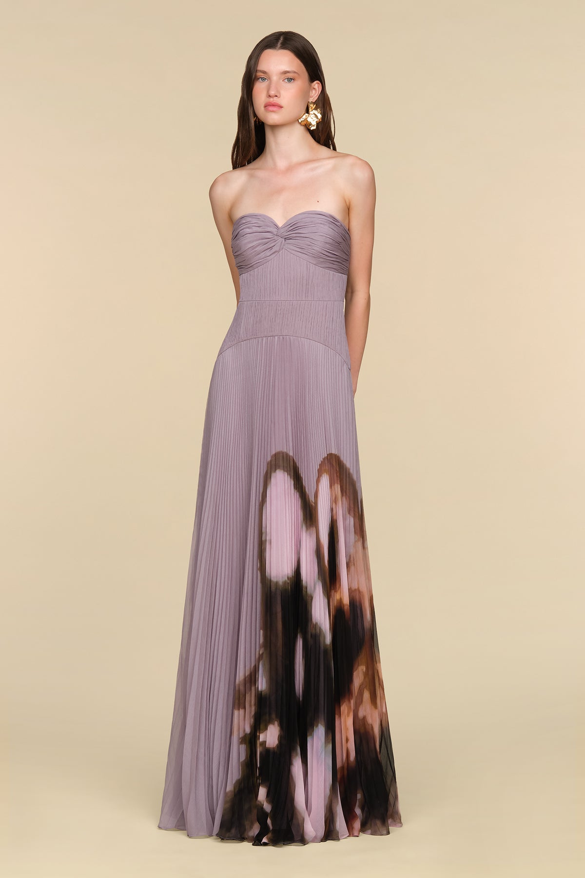 Luna Printed Gown
