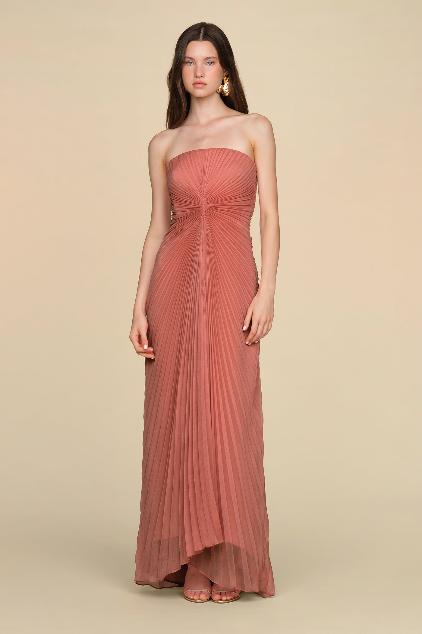 Myra Pleated Midi